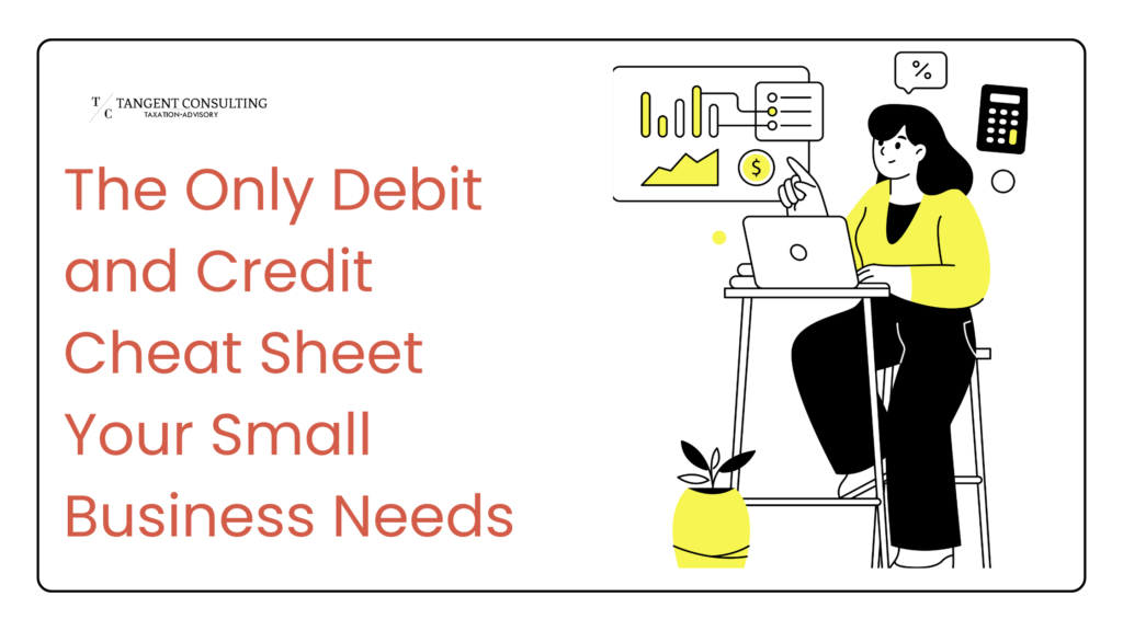 The Only Debit and Credit Cheat Sheet Your Small Business Needs 