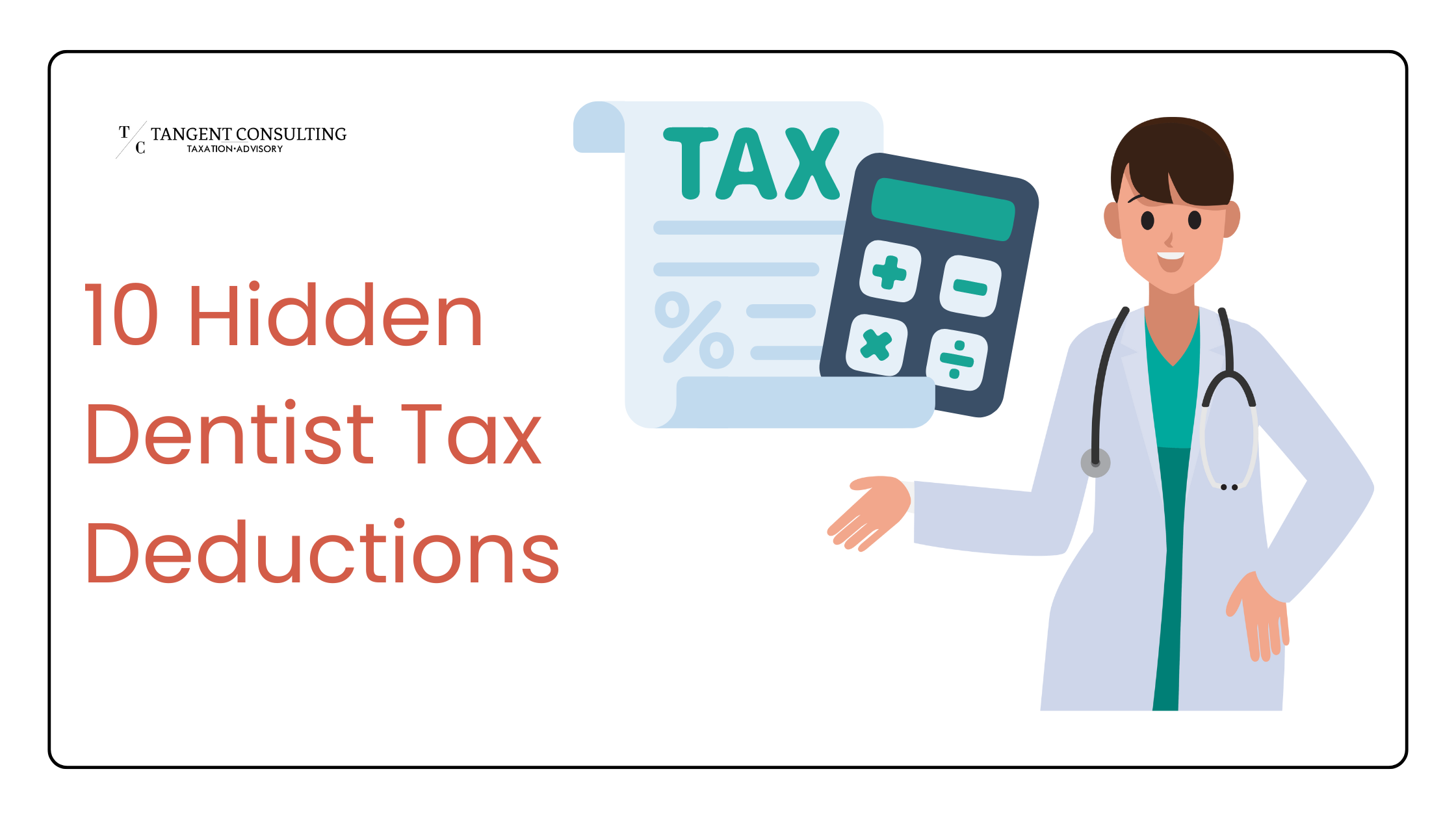 Dentist Tax Deductions