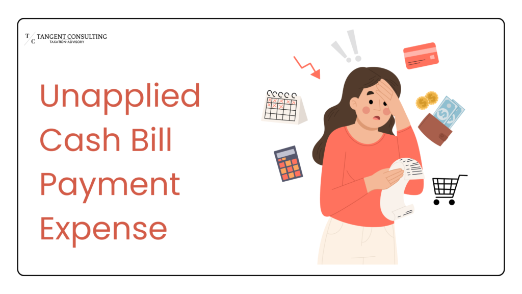 Unapplied Cash Bill Payment Expense