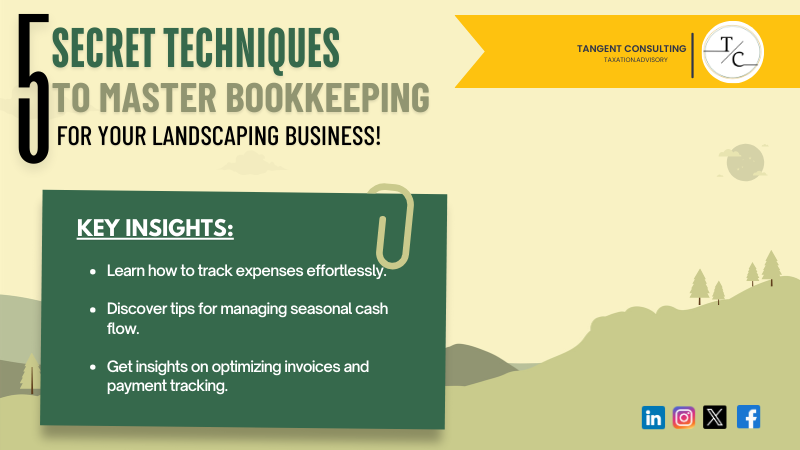 Bookkeeping for Landscaping Business 