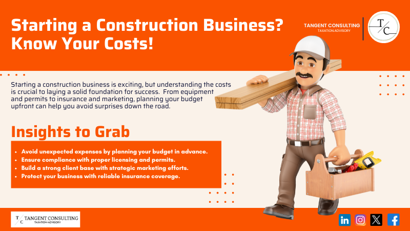 Construction Business Startup Cost