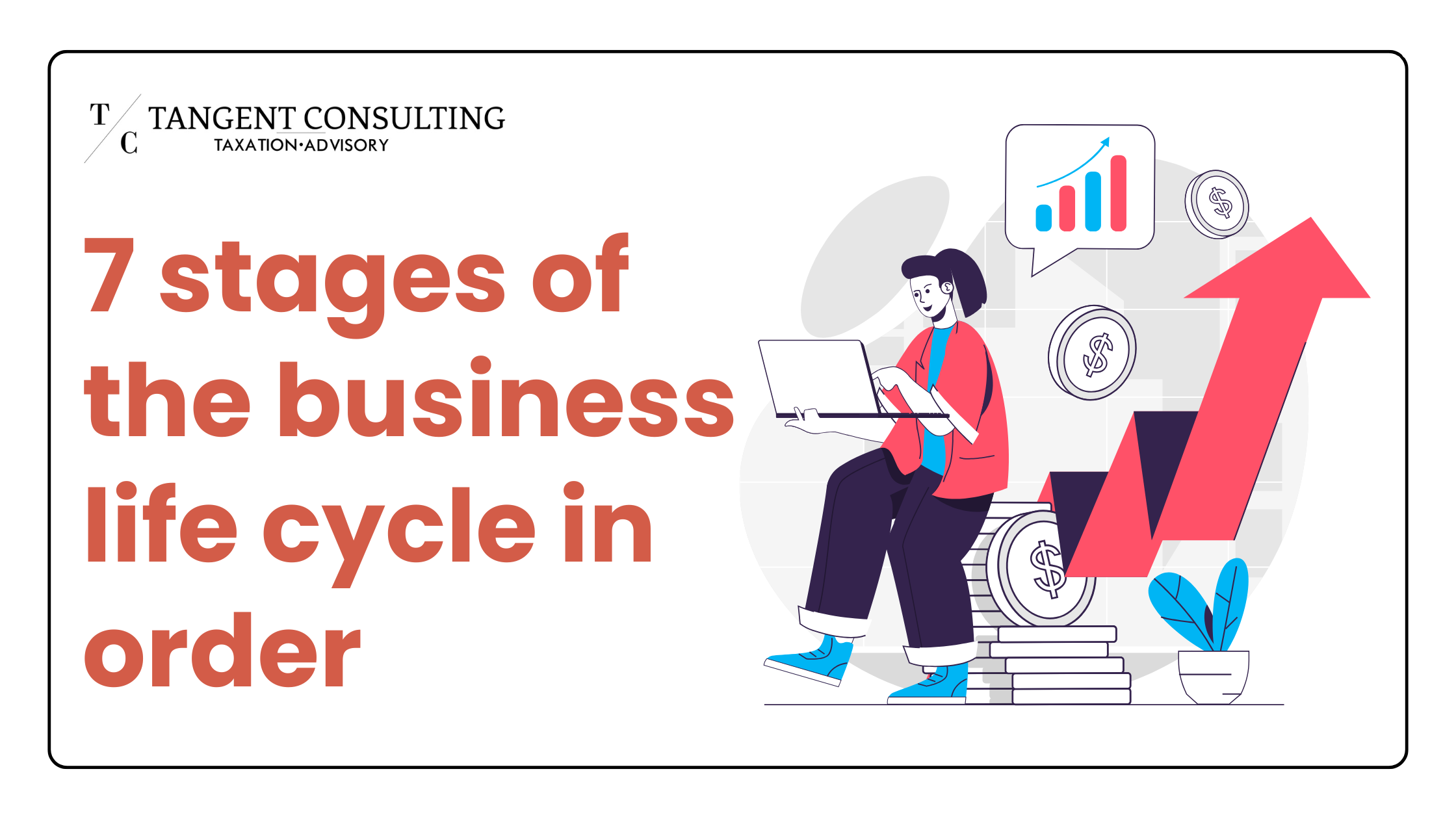 7 stages of the business life cycle in order