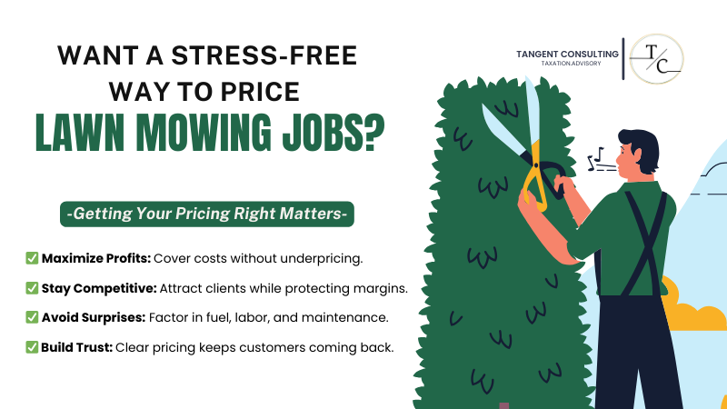 How To Price Lawn Mowing Jobs Without a Fuss?